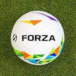 FORZA Garden Football | Lightweight Recreational Ball for Kids with Optional Pumps - Ideal for Garden & School Play [Size 3, 4 & 5] (Size 4 Ball With No Ball Pump, Pack of 1)