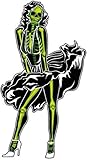 Skeleton Monroe Bumper Sticker Laptop Sticker Toolbox Sticker DIE Cut