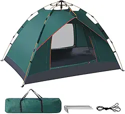 NEW HAWAII Barraca Camping Portátil,Tenda de Acampamento Automática 3-4 Pessoas 200 * 200 * 138cm