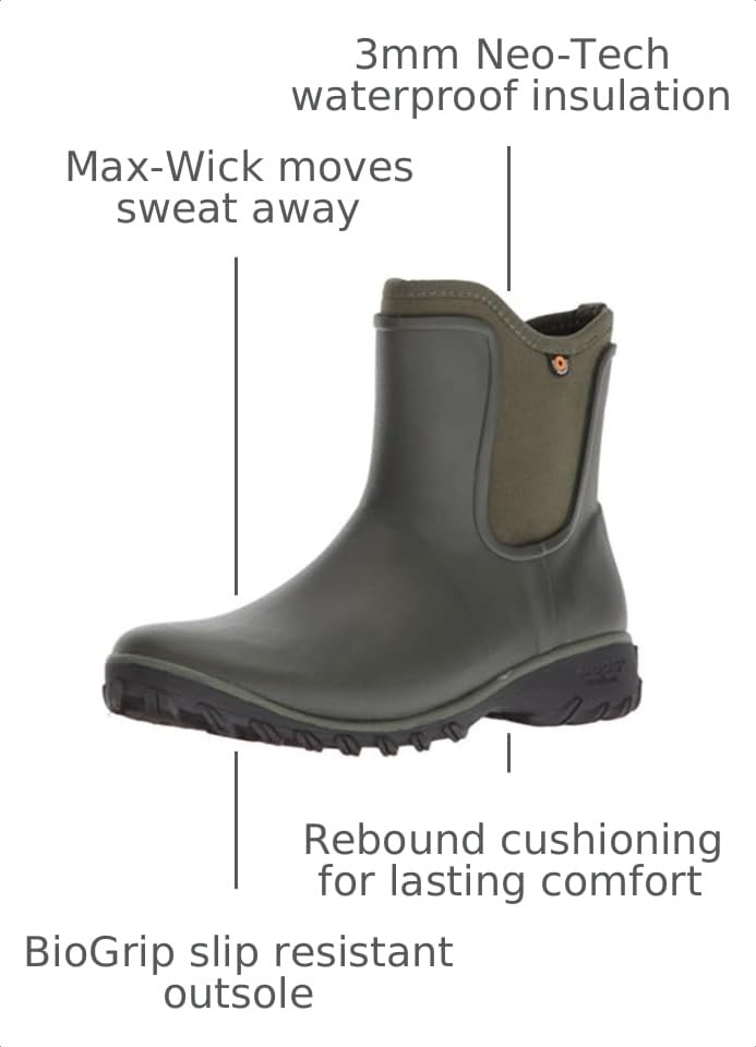 Image of BOGS Sauvie Solid Slip-On Boot