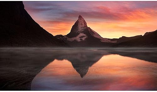 ArtDirect The Mountain 14x8 UnFramed Art Print Poster Ready for Framing by Yaakobi, Lior
