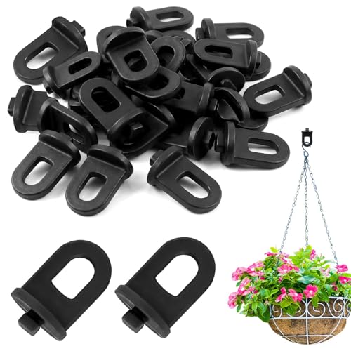 50 Stück Gewächshausclips mit Hoher Tragkraft Stabile Pflanzenhalter & Aufhängevorrichtungen Ösen Rankhilfe Clips für Gewächshäuser Gärten & Rankpflanzen Wiederverwendbare Pflanzenhalter Clips