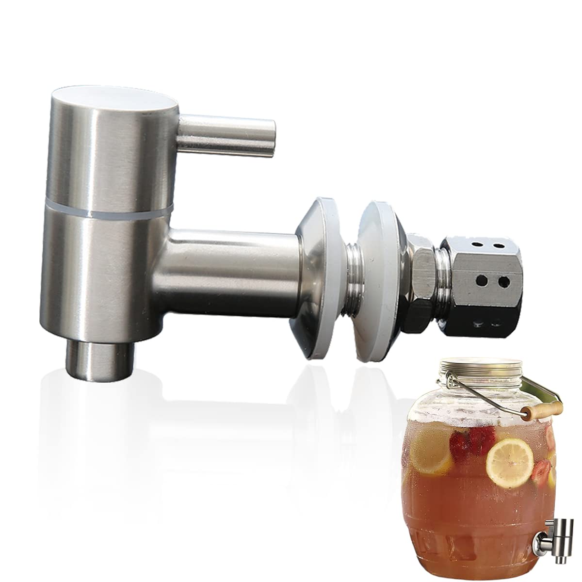 Buy Beverage Dispenser Bucket Replacement Spigot,Glass Wine Barrel
