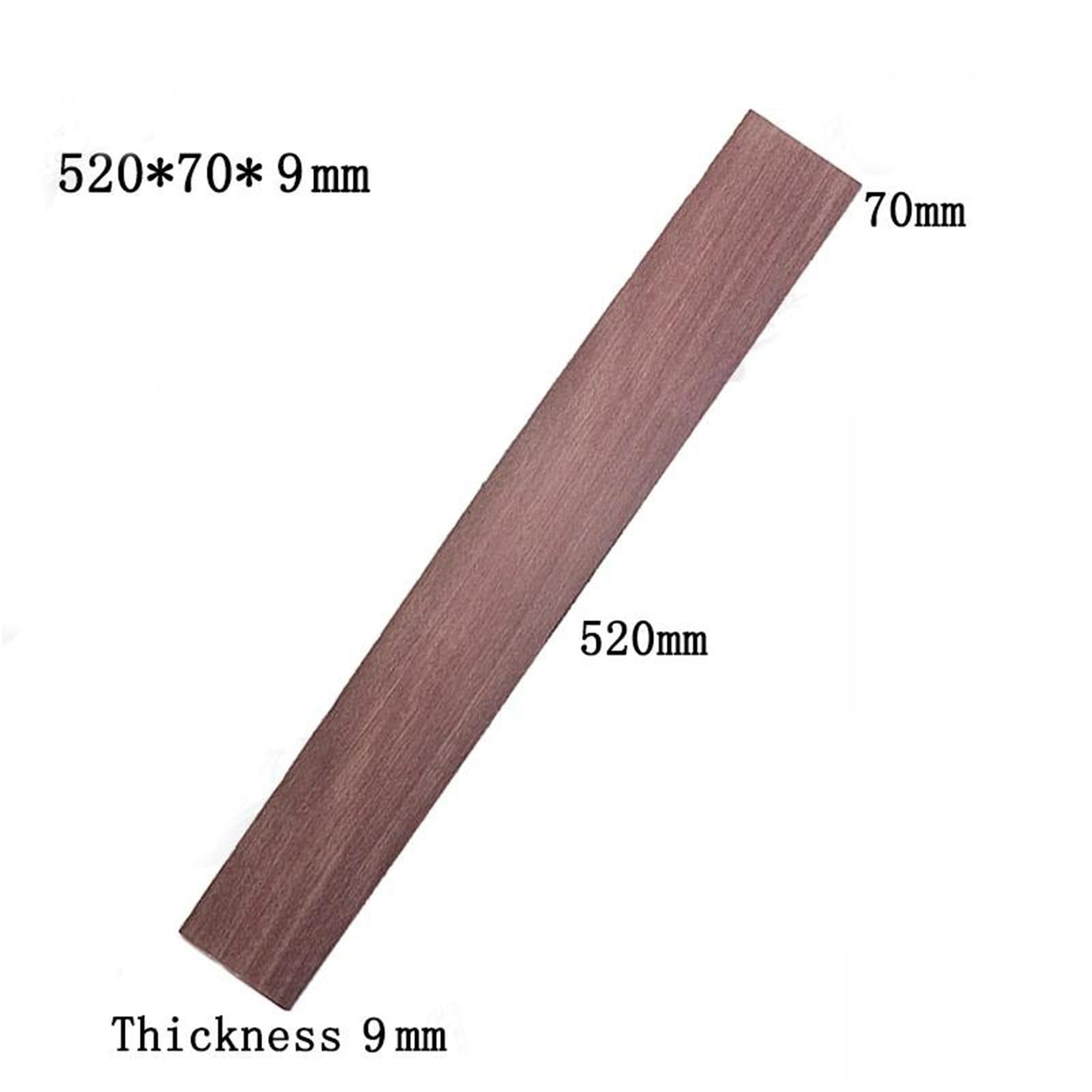 Półwykończony Materiał Podstrunnicy Purpleheart (520 Mm) Akcesoria Gitarowe Tuner Gitary