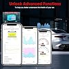 ANCEL Upgraded AD410 OBD2 Scanner Car Battery Tester,2 in 1 AD410 Pro+Obd2 Scanner Diagnostic Tool ANCEL BD200 Bluetooth 5.0 OBD2 Scanner
