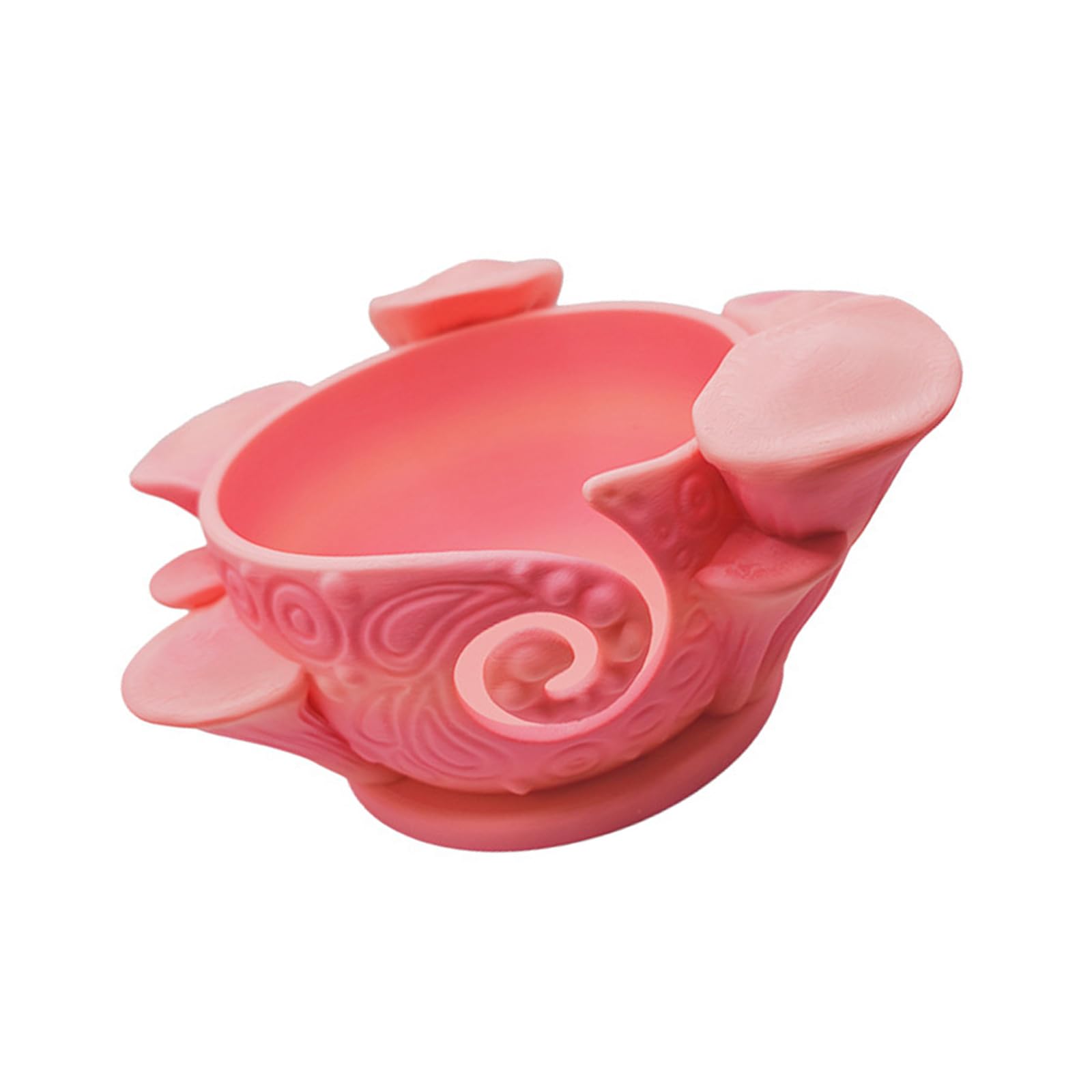 Msioytog 3D Printed Yarn Bowl with Carved Holes Portable Yarn Dispenser Knitting Tool Organiser for Knitting Crocheting Colorful Thread Storage