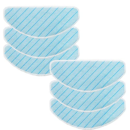 Anwor Juego de 6 paños para Ecovacs Deebot OZMO T9, paños y accesorios para robot aspirador Ecovacs Deebot OZMO T9 Cover