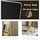 Gosider Eitelkeitstisch Tischspiegel Rechteckig Schminkspiegel Einseitig 90°Schwenkbar Aufsatzspiegel 30x22cm High-Definition Schminkspiegel für Kommode Wohnzimmer Schlafzimmer Büro Groß