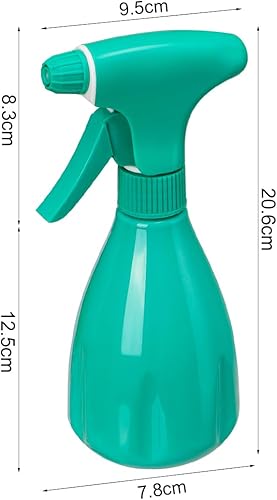 Miniatura 2 de Botellas de spray para el cabello, botella de spray vacía recargable de 12 onzas, pulverizador de niebla fina, botella de chorro para limpieza,