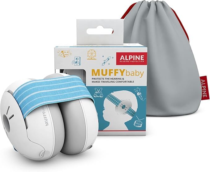 Alpine Muffy Baby Casque Anti Bruit Bébé : Protection Auditive Pour Bébés et Tout-Petits Jusqu'à 36 Mois -...