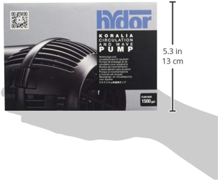 Hydor Koralia Evolution Circulation & Wave Pump , 1400-1500 GPH