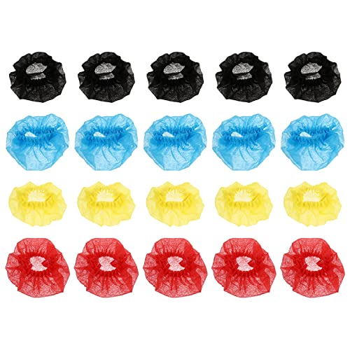 Vaguelly 200Pcs Disposable Non Woven Microphone Covers for Conference Rooms and Stage Performances Microphone Moisture and