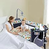 ベビーベッド ベビーサークル プレイヤー 添い寝 新生児 折りたたみ 乳児用ベッド ド 折り畳み 洗濯可能 高さ調整 睡吐防止 多機能 おむつ替えテーブル付 お昼寝マット マットレス付 収納袋付 出産祝い