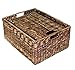 BIRDROCK HOME Abaca Nesting Baskets Set of 3 - Handwoven Storage Baskets w/Handles - Box Organizer for Household, Towels, Clothes, Nursery, Toys | Ideal Use in Living Room, Office, Kitchen & Bathroom