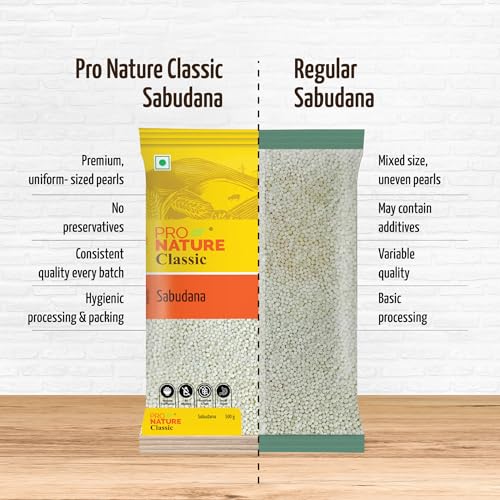 Image of Pro Nature Organic Sabudana 500 grams (Pack of 3)