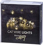 Primitives by Kathy Wire String Lights with Timer, 42-Inch, 20-Lights-Cat