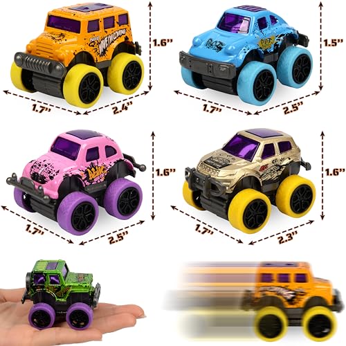 Pack 32 Camionetas Mini Diecast de Aleación para Niños miniatura 3