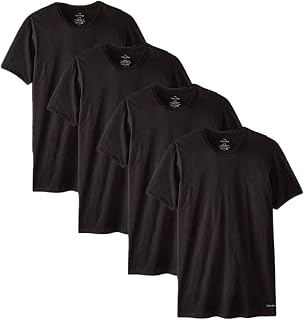 [カルバンクライン] ck Tシャツ クルーネック 半袖 クラシックフィット インナー コットン 4枚組 セット パック ロゴ 肌着 メンズ NU1332O [並行輸入品]