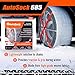 AutoSock HP685, Snow Socks for Tires, Pack of 2