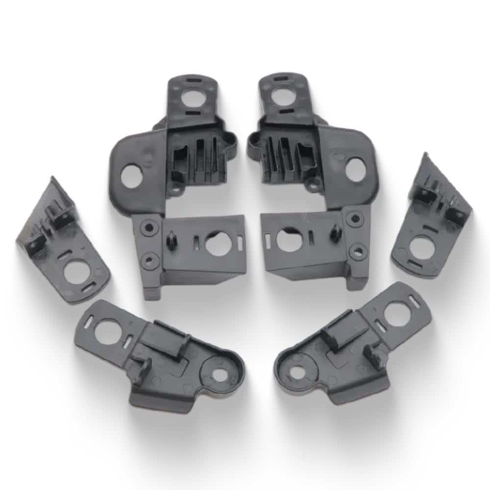 Riloer Kit de reparación de soporte para faros delanteros de coche, garras de reparación, esquinas fijas, soporte de luz compatible con Land Rover Range Rover SUV 2018-2020