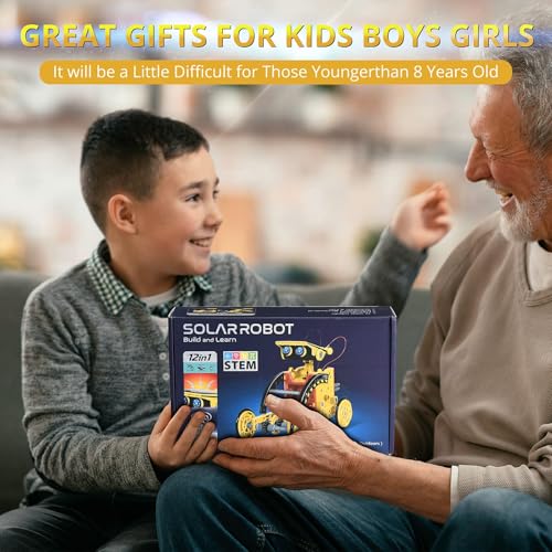 Raesoot 219A Solar Robot Kit For Kids Age 8-12 thumb #1