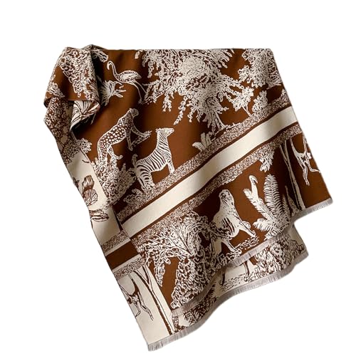 Écharpe pashmina contre le froid : le grand châle d'hiver doux qui protège du gel