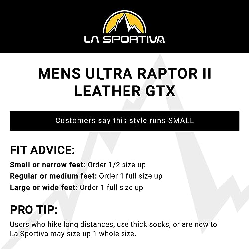 La Sportiva Mens Ultra Raptor II Leather GTX Hiking Shoes2
