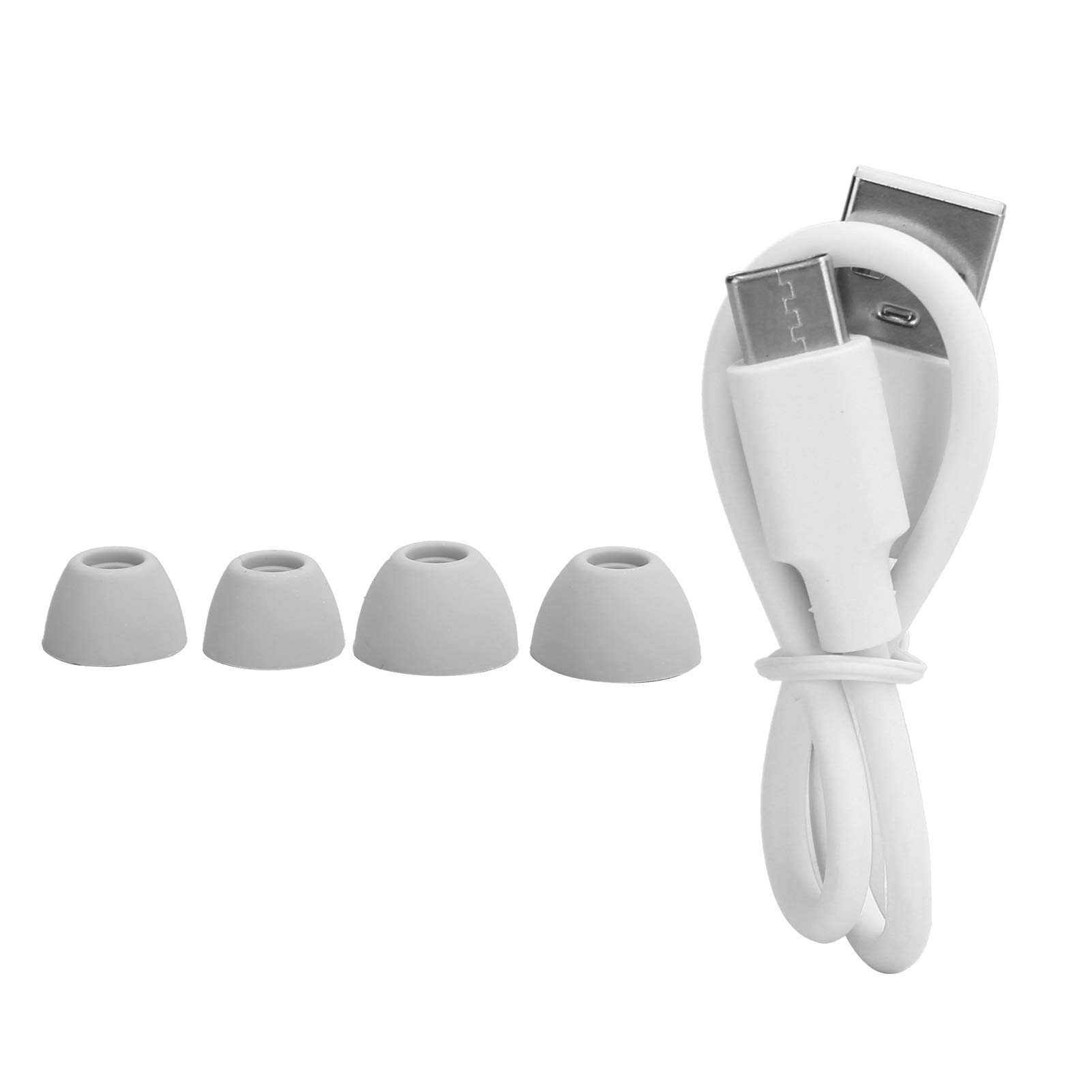 Ejoyous Cuffie Bluetooth Wireless con Custodia di Ricarica, IPX5 Bianco