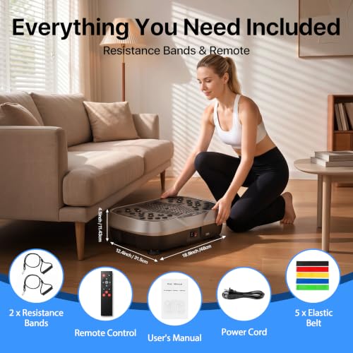 Vibration Plate Exercise Machine  - image 8