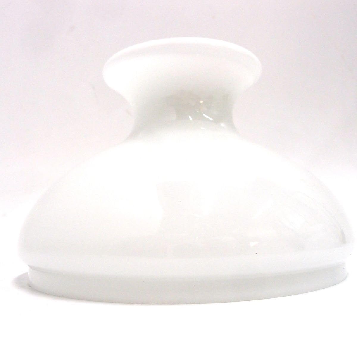 Petroleumlampenschirm 130 198 186 mm 1x Glas weiß Vestaschirm Ersatzglas Öllampe