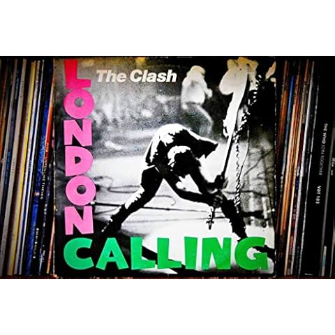 Andy Evans Photos The Clash photograph London Calling LP album front cover landscape photo color picture art print or poster photography gift souvenir Cover