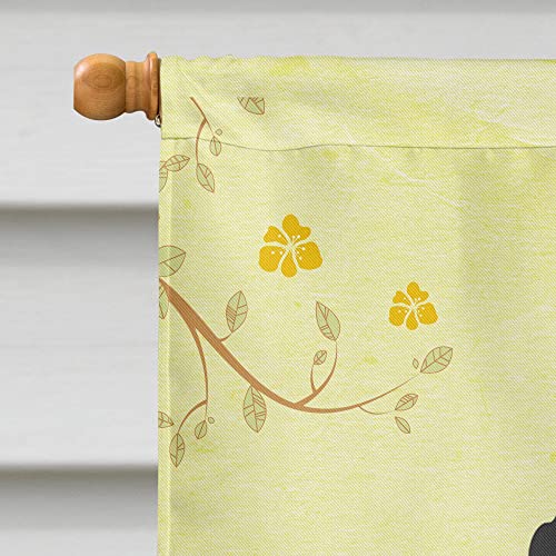 Œufs de Pâques caniche noir drapeau pour décorer votre jardin au printemps