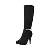 Women's Knee High Platform Heel Boots