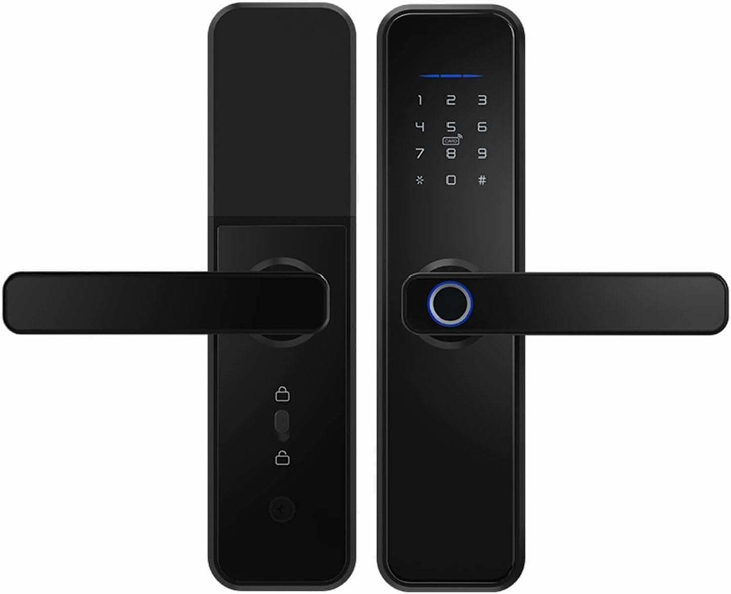 Fingerprint Lock, Security Smart Lock with WiFi APP Password Door Lock (Color 22X240 (4085))