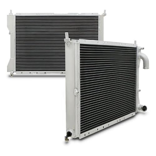 Image of Gravity Performance High Flow 40mm Cooling Aluminium Performance Car Engine Radiator Replacement Compatible With Fiat Coupe 2.0 20V Turbo 96-00