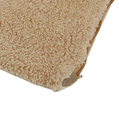 Kerbl Pet Fensterliegekissen, Katzenkissen, Katzenliegeplatz, hellbraun, 60x26x2cm, Polyester, Katzen, selbstwärmend, mit Anti-Rutsch-Noppen