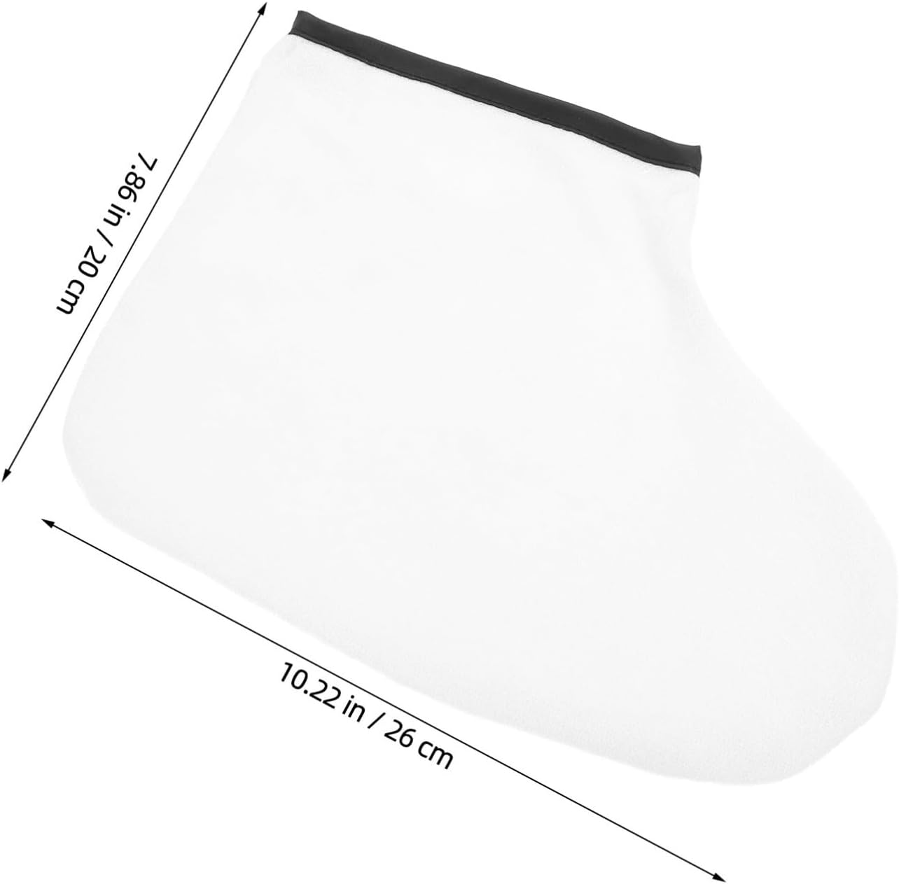 Paraffin Wax Booties for Foot 1 Pair Reusable Hydrating Foot Masks with Cotton Liner Moisturizing Paraffin Wax Covers for Salon and Home