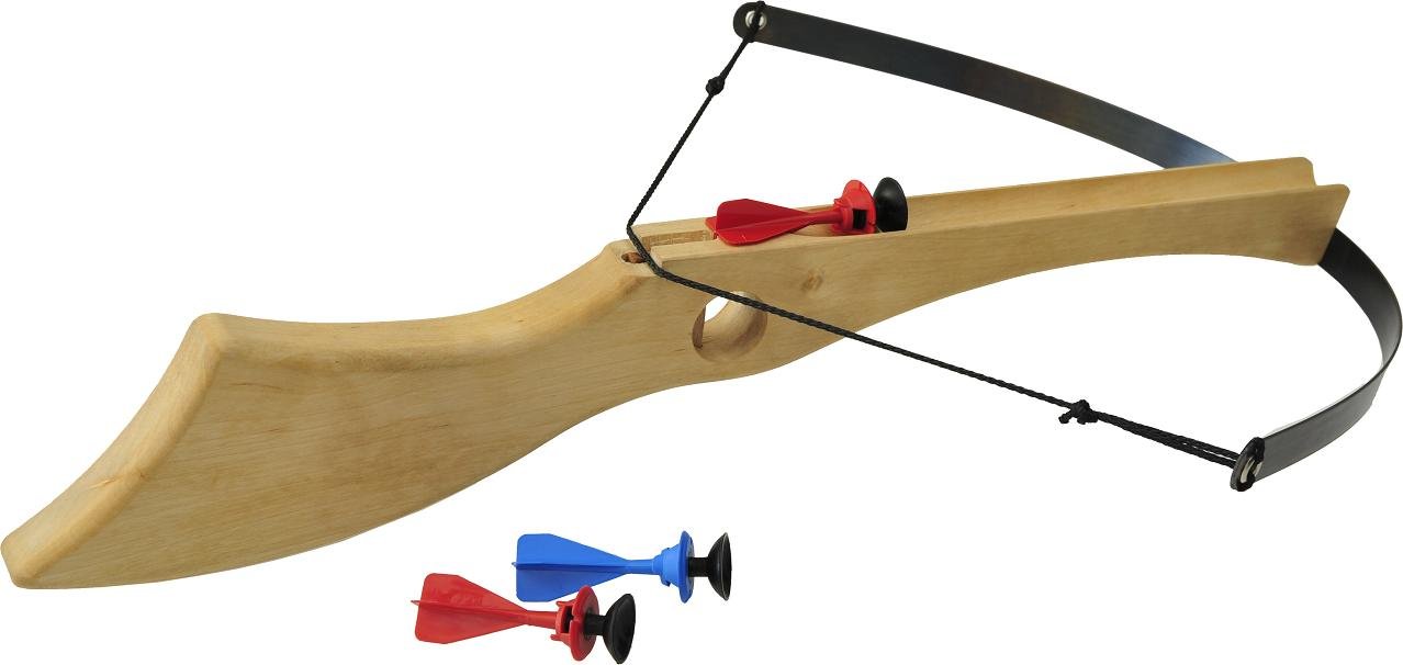 VAH - Stabile Kinder-Armbrust aus Buchen-Holz inkl. 3 Sicherheitspfeilen [Stabile Ausführung aus Federstahl und Buche | Echtes Handwerk | Made in Germany] | (Stabile Ausführung aus Federstahl und Buche, Echtes Handwerk, Made in Germany)