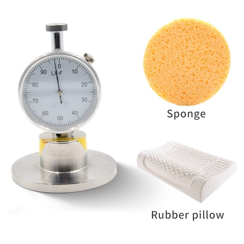 F-Type Digital Sponge Hardness Tester Foam Pearl Cotton Shore Rubber Product Measurement LX-F Soft Silicone
