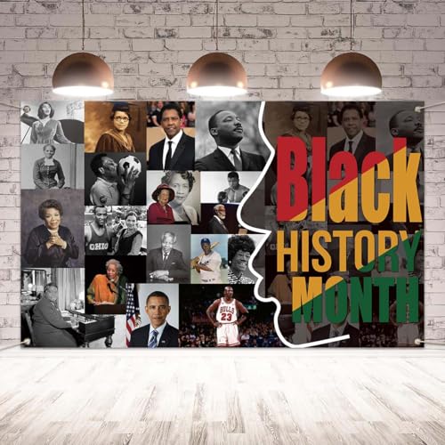 Nero Storia Mese Sfondo Nero Storia Mese Banner Nero Storia Mese Poster Nero Storia Mese Decorazione e Forniture per la Casa