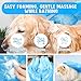 Pet Washing Gloves - Dog and Cat Shampoo Bathing Gloves, High Density Bristles Washing Brush, Heat Resistant Cleaning Gloves, Gentel Grooming and Massage Scrubber for Dogs, Cats, Horses, and Rabbits