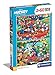Produktbild Clementoni 21620 Supercolor Mickey & Friends  Puzzle 2 x 60 Teile ab 5 Jahren, buntes Kinderpuzzle mit besonderer Leuchtkraft & Farbintensität, Geschicklichkeitsspiel für Kinder