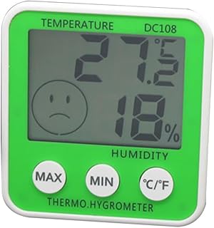 Medidor De Umidade Interno Interno Medidor De Umidade Digital Medidor De Temperatura Interno Monitor Eletrônico De Umidade Medidor Higrômetro Visor Digital