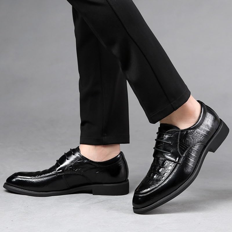 Oxford Dress Shoes for Men Spanish Leather Classic Business Party Wedding Anti-Slip Non Slip Casual Lace-up Party Wingtip2