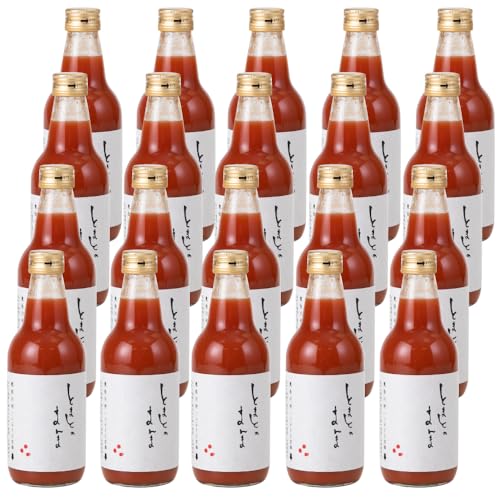有塩とまとのまんま360ml×20本 東白川村特産品 無添加 完熟桃太郎 トマトジュース