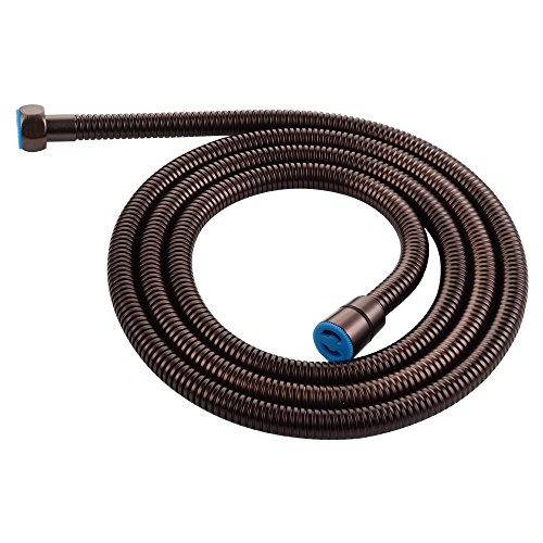 Extra Length Shower Hose, Angle Simple 79" Flexible Metal Handheld Shower Hose Brass