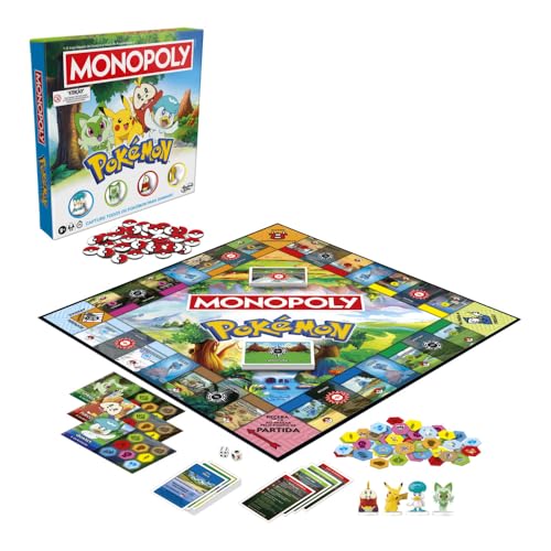Monopoly Pokémon Edition Jogo de Tabuleiro