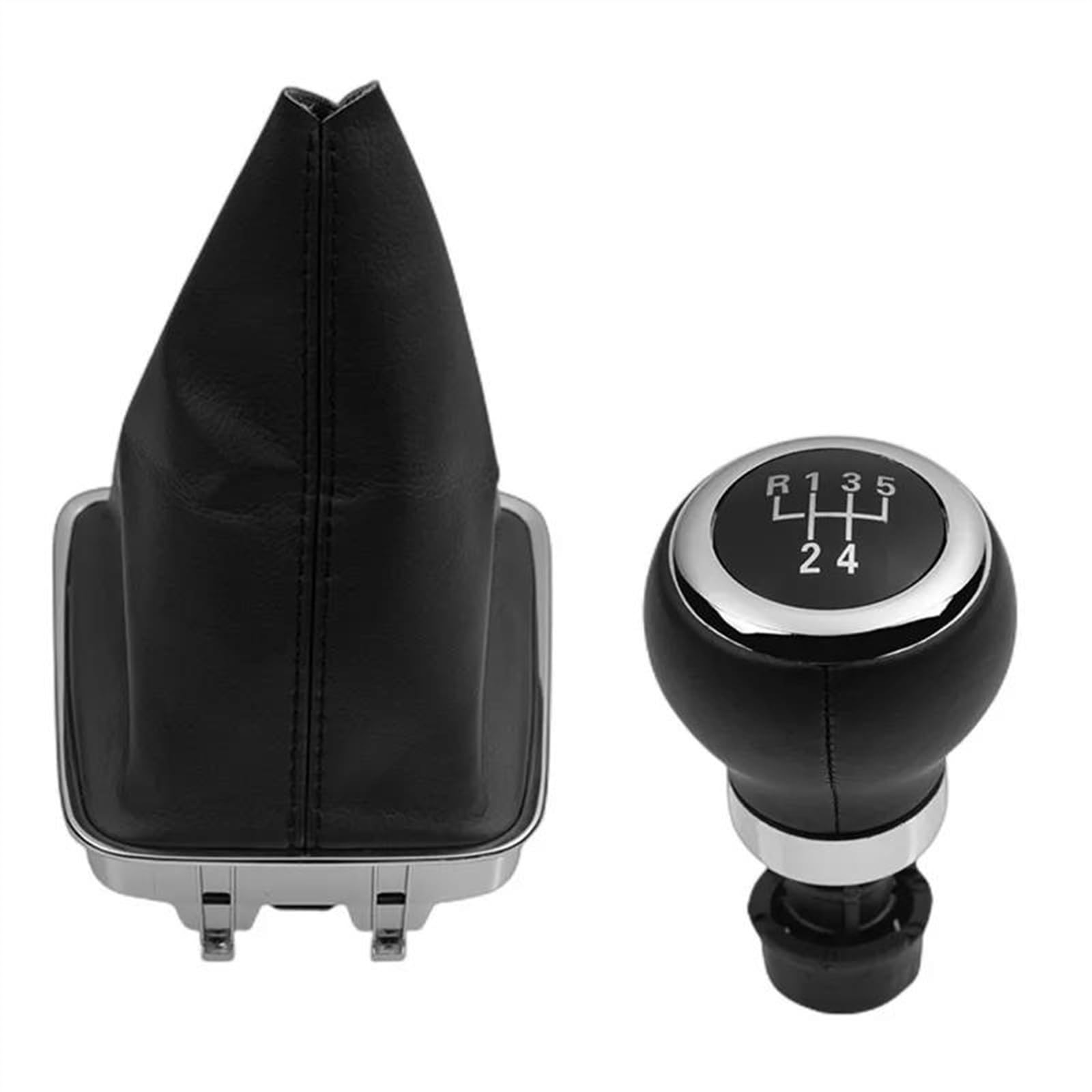 Cavinbdz 5 Speed For Vw For Tiguan 5N 2007-2011 5 6 Speed Gear Shift Knob Handle Stick Lever Shifter Gaiter Boot Cover Case(5 Speed)