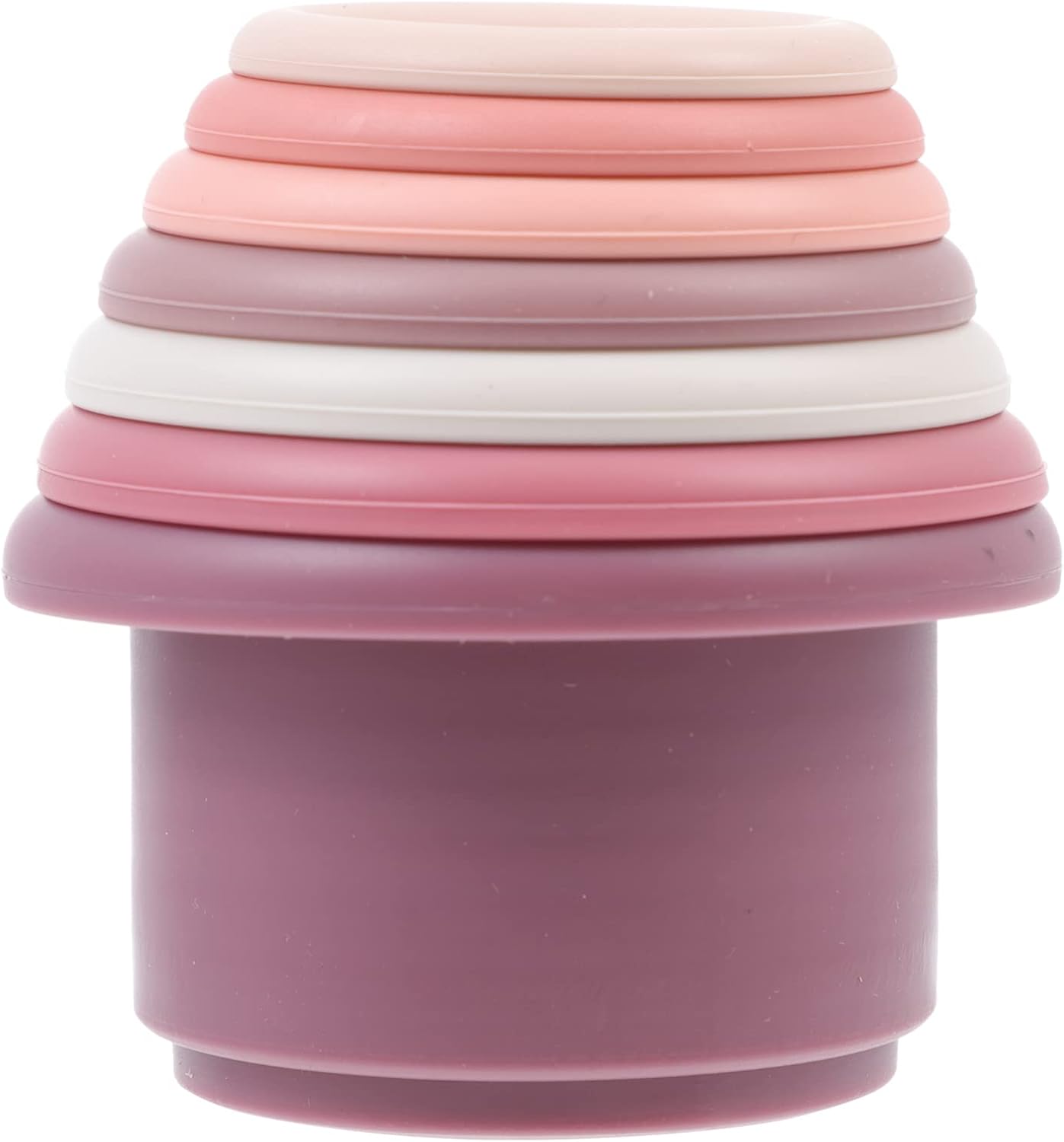 Stacking Cups Baby Building Toy Silicone Nesting Cup Toddlers