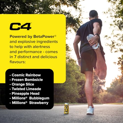 C4 Performance Energy Drinks Mixed Variety Pack 500ml (12 pack) | Sugar Free Energy Drink with 160mg Caffeine, 250mg Betaine, 1050mg Taurine | Low Calorie Fizzy Drinks for On the Go Energy and Focus - Image 5